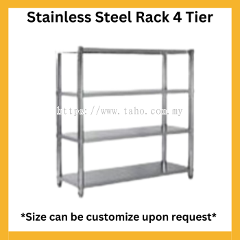 Stainless Steel Rack - 4 tier