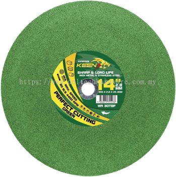 KeenX 14" x 3.0mm Cutting Disc Green