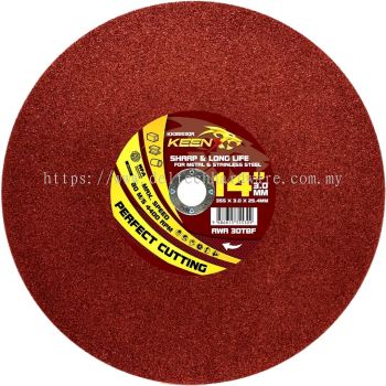 KeenX 14" x 3mm Cutting Disc Red
