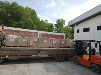 Truck Loaded with SK34 Fire Bricks