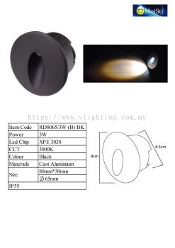 RD8065 3W (B) BK