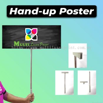 Hand-up Poster
