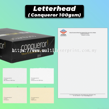 Letterhead (Conqueror 100gsm)