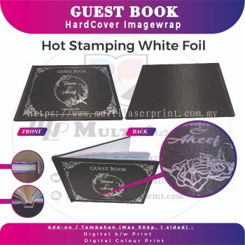Guest Book - Hot Stamping Cover