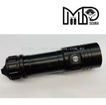 MP SCUBA Torch MP-01 800lm Focus Light Battery 26650 Narrow Beam