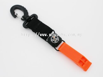 Outdoor Emergency Safety Whistle with Compass