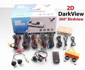 Convex DrakView 2D 360 BirdView Camera with DVR CT-360B