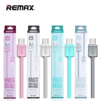 Remax Fast Data Cable for Android (Grey / Blue / Pink / White) - RM-FD01