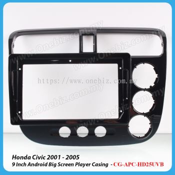 Honda Civic 2001 - 2005 9 Inch Android Big Screen Player Casing - CG-APC-HD25