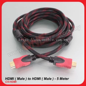 HDMI ( Male ) to HDMI ( Male ) - 5 Meter - CV-HDMI