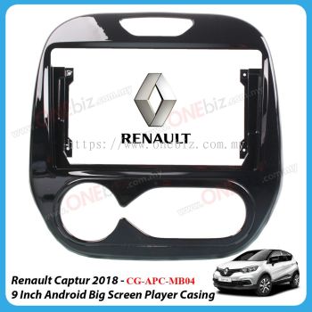 Renault Captur 2018 - 9 Inch Android Big Screen Player Casing - CG-APC-RN01