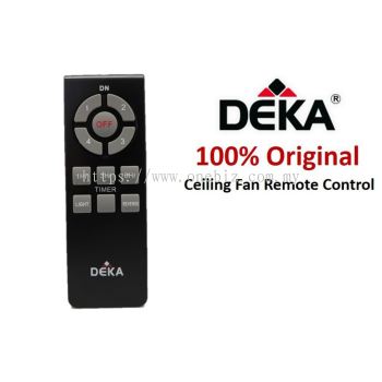 (READY STOCK)2pcs DEKA NEW MODEL 56" F5X 5 BLADE 4 SPEED CEILING FAN WITH REMOTE