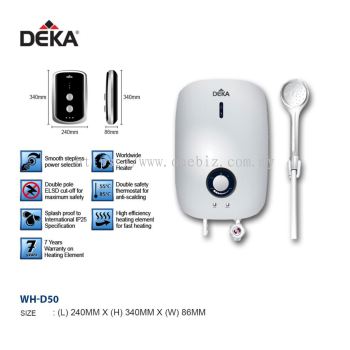 Deka Instant Shower Water Heater D50