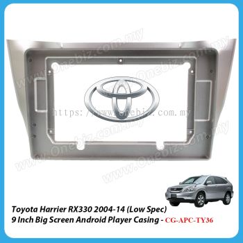 Toyota Harrier RX330 2004-14 (Low Spec)- 10_1 Inch Android Big Screen Player Casing - CG-APC-TY36