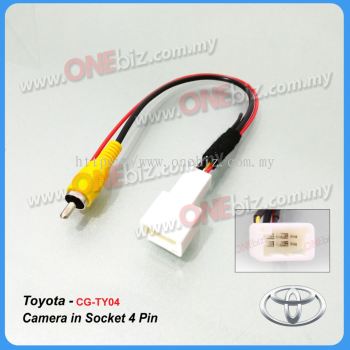 Camera in Socket Toyota 4 pin - CG-TY04