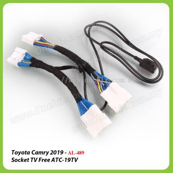 Toyota Camry 2019 - Socket TV Free ATC-19TV - AL-489