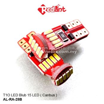 RedAnt T10 LED Bulb 15 LED (CANBUS) - AL-RA-28B