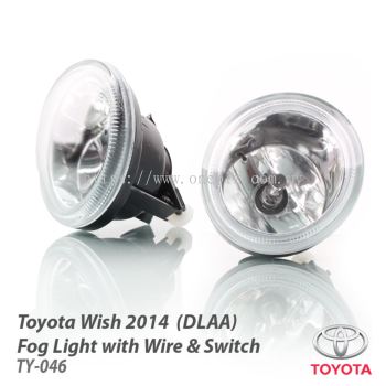 Fog Light with Wire & Switch (DLAA) for Toyota Wish 2004 - CS-TY046