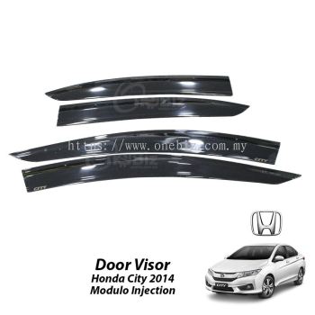 Door Visor Honda City 2014 Modulo Mugen Injection - HT-DV-HD11