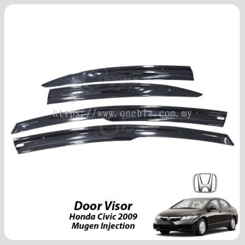 Honda Civic 2009 Door Visor Mugen Injection - HT-DV-HD07