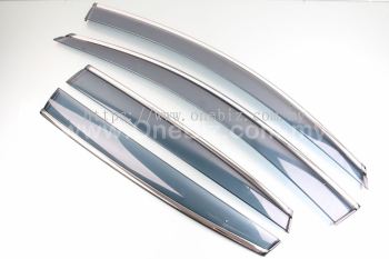 Door Visor Honda CRV 2013-2016 Stainless Steel - EA-DV-CRV13