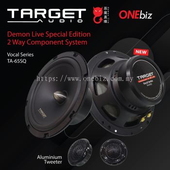 Target Audio 2-Way Component System Vocal Series - TA-65SQ