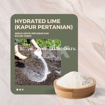 1KG HYDRATED LIME (KAPUR PERTANIAN)