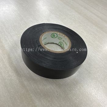 18MM X 20M PVC ELECTRICAL TAPE (UL) BLACK 