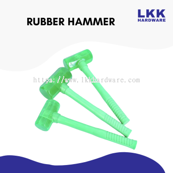 802G RUBBER HAMMER GREEN