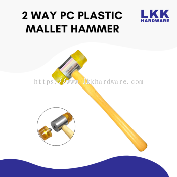 40MM NIETZ TWO WAY PC PLASTIC MALLET HAMMER