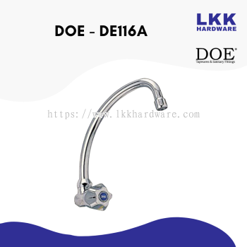 WALL-MOUNTED SINK TAP WITH FIESTA HANDLE