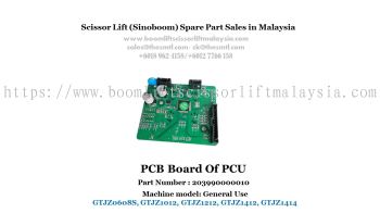 Scissor Lift Spare Part- PCB Board Of PCU Part No.: 203990000010