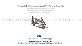 Scissor Lift Spare Part- Pin Part No: 203080000351