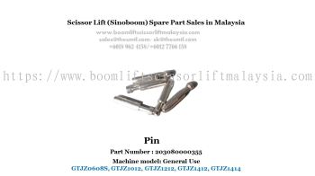Scissor Lift Spare Part- Pin Part No.: 203080000355