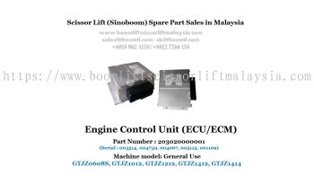 Scissor Lift Spare Part- Engine Control Unit  (ECU/ECM) Part No.:  203020000001