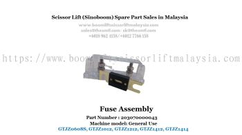 Scissor Lift Spare Part- Fuse Assembly Part No.: 203070000043