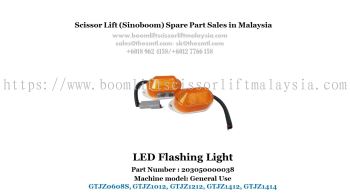 Scissor Lift Spare Part- LED Flashing Light Part No.: 203050000038