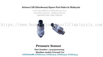 Scissor Lift Spare Part- Pressure Sensor Part No.: 203150000055