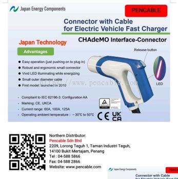 vehicle charges accessory - connector & cable for CHAdeMO type