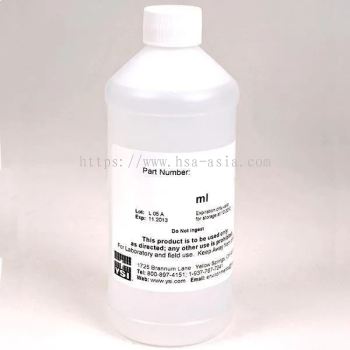 YSI Rochelle Salt, liquid reagent, 500 ml, number of tests varies with hardness concentration