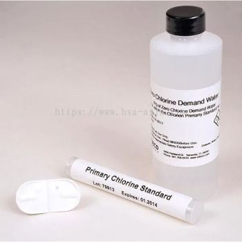 YSI Primary Chlorine Standard, 1.5 mg/L, 100 mL, 900 colorimeter