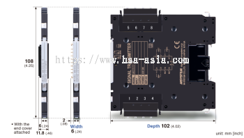 M-SYSTEM SIGNAL CONDITIONERS ULTRA-SLIM M6 SERIES