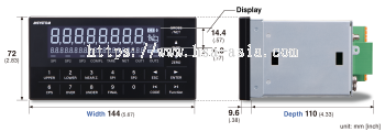 M-SYSTEMS WEIGHING INDICATOR W100 SERIES