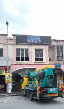 Papan Iklan Semenyih Kedai Outdoor Supply Install at Eco Majestic / Eco Forest / Nilai