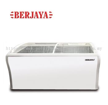 *BERJAYA* CHEST FREEZER (CURVE GLASS SLIDING)