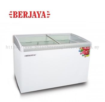 *BERJAYA* CHEST FREEZER (GLASS SLIDING DOOR WITH LED LIGHT)