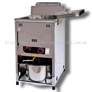 GAS DEEP FRYER FREE STANDING 40L