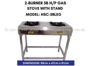 2 BURNER 5B WITH STAND 