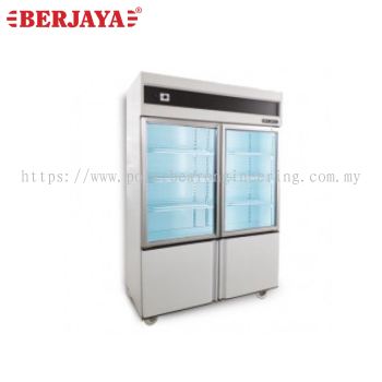 *BERJAYA* 4 DOOR DUAL UPRIGHT CHILLER & FREEZER 