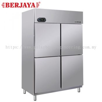 *BERJAYA* 4 DOOR DUAL UPRIGHT CHILLER & FREEZER